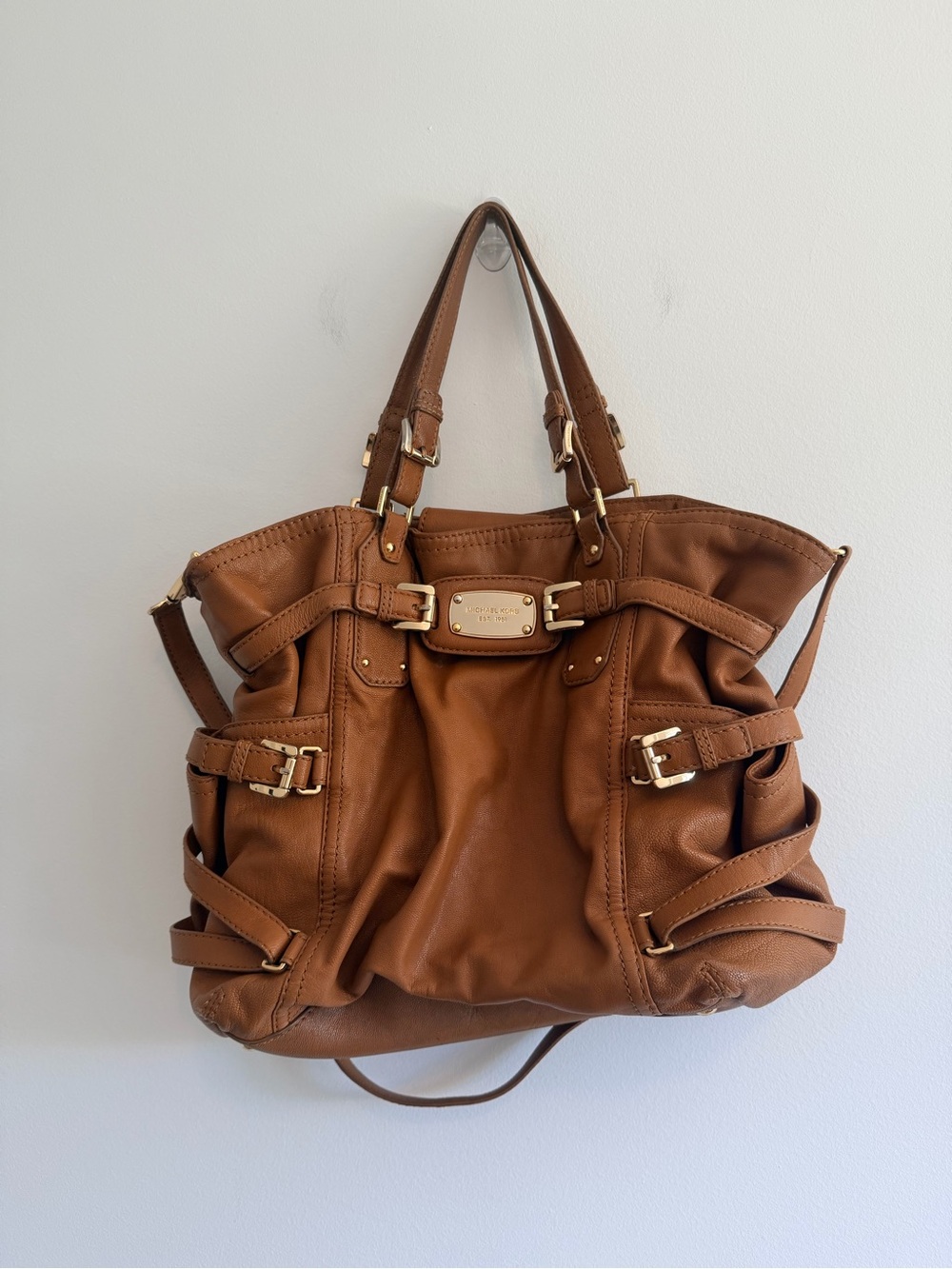 Vintage Y2K Michael Kors Brown Leather Purse